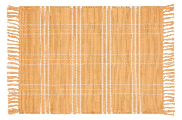 RUČNE TKANÝ KOBEREC, 60/90 cm, oranžová Boxxx - Koberce