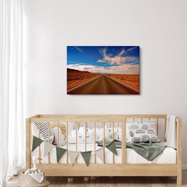 Obraz dlhej cesty (90x60 cm)