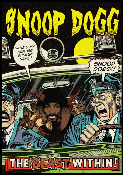 Umelecká tlač Dangerous Dogg, Ads Libitum / David Redon, (30 x 40 cm)