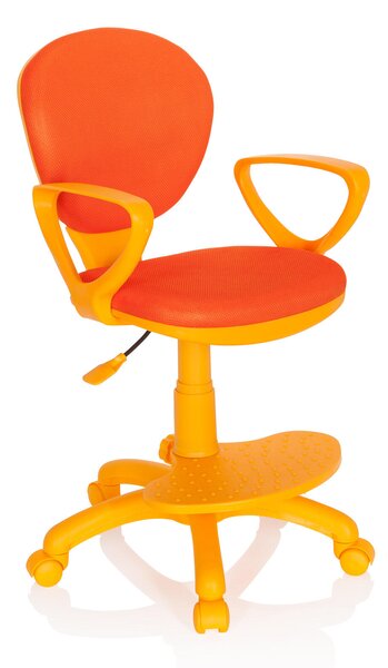 OTOČNÁ STOLIČKA PRE MLÁDEŽ, oranžová MID.YOU - Online Only detský nábytok, Online Only