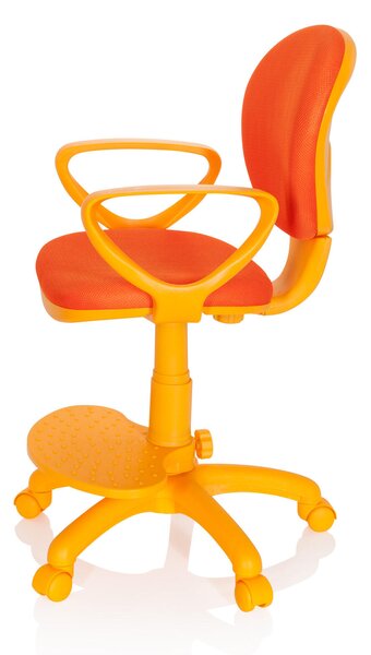 OTOČNÁ STOLIČKA PRE MLÁDEŽ, oranžová MID.YOU - Online Only detský nábytok, Online Only