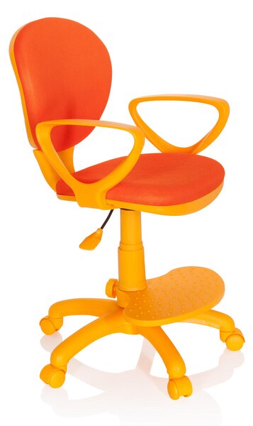 OTOČNÁ STOLIČKA PRE MLÁDEŽ, oranžová MID.YOU - Online Only detský nábytok, Online Only