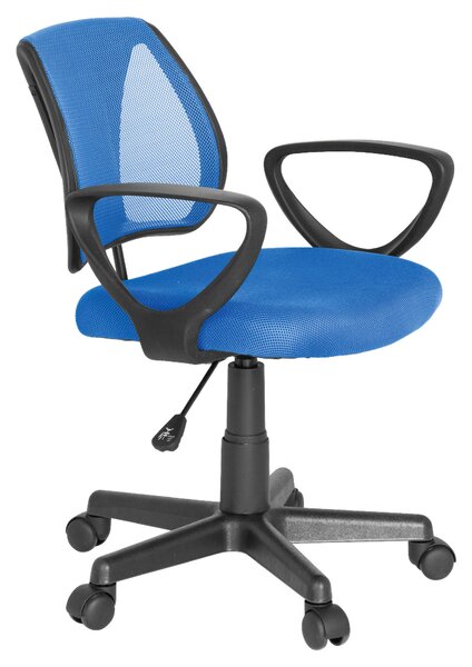 OTOČNÁ STOLIČKA PRE MLÁDEŽ, modrá MID.YOU - Online Only detský nábytok, Online Only