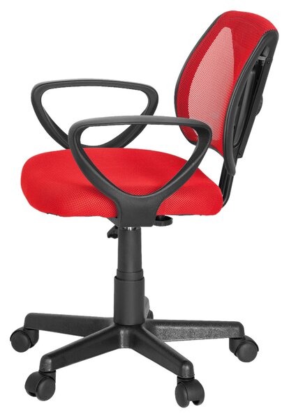 OTOČNÁ STOLIČKA PRE MLÁDEŽ, červená MID.YOU - Online Only detský nábytok, Online Only