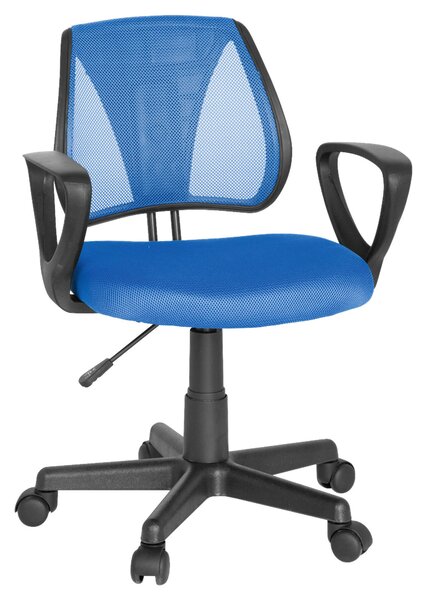 OTOČNÁ STOLIČKA PRE MLÁDEŽ, modrá MID.YOU - Online Only detský nábytok, Online Only