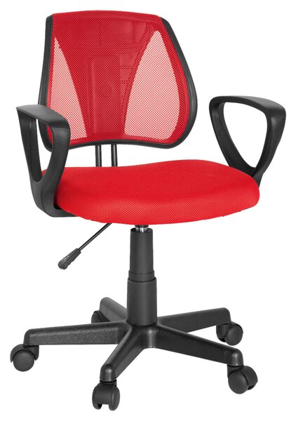 OTOČNÁ STOLIČKA PRE MLÁDEŽ, červená MID.YOU - Online Only detský nábytok, Online Only