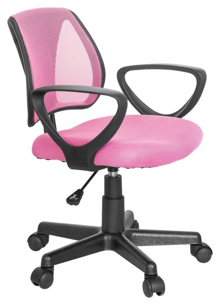 OTOČNÁ STOLIČKA PRE MLÁDEŽ, pink MID.YOU - Online Only detský nábytok, Online Only