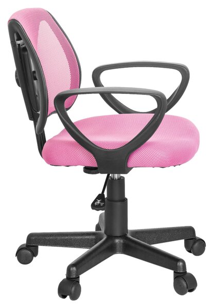 OTOČNÁ STOLIČKA PRE MLÁDEŽ, pink MID.YOU - Online Only detský nábytok, Online Only