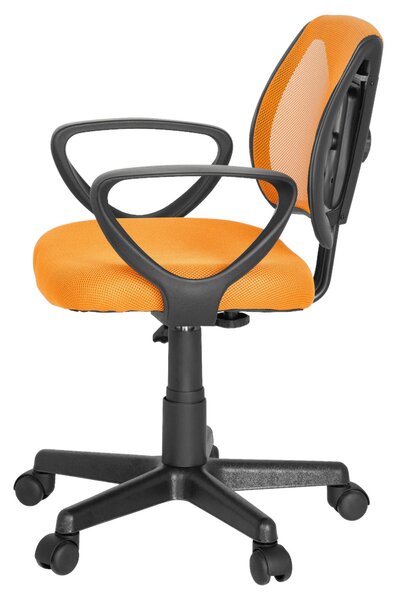 OTOČNÁ STOLIČKA PRE MLÁDEŽ, oranžová MID.YOU - Online Only detský nábytok, Online Only