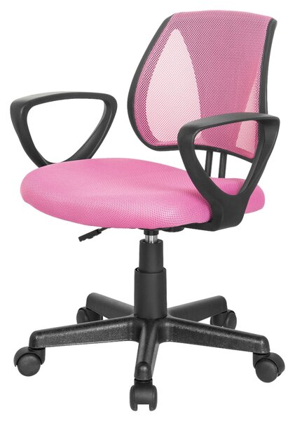 OTOČNÁ STOLIČKA PRE MLÁDEŽ, pink MID.YOU - Online Only detský nábytok, Online Only
