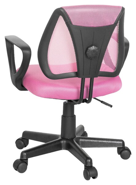 OTOČNÁ STOLIČKA PRE MLÁDEŽ, pink MID.YOU - Online Only detský nábytok, Online Only