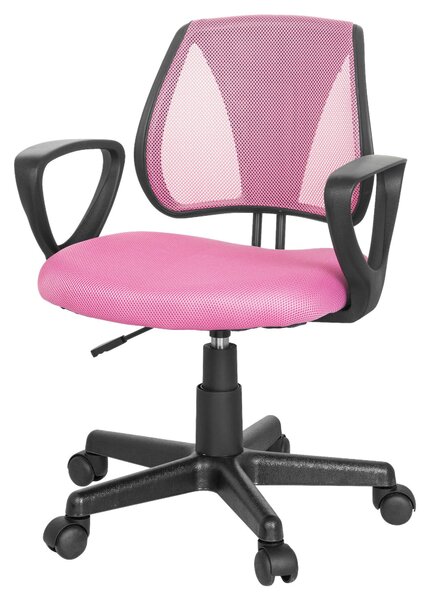 OTOČNÁ STOLIČKA PRE MLÁDEŽ, pink MID.YOU - Online Only detský nábytok, Online Only
