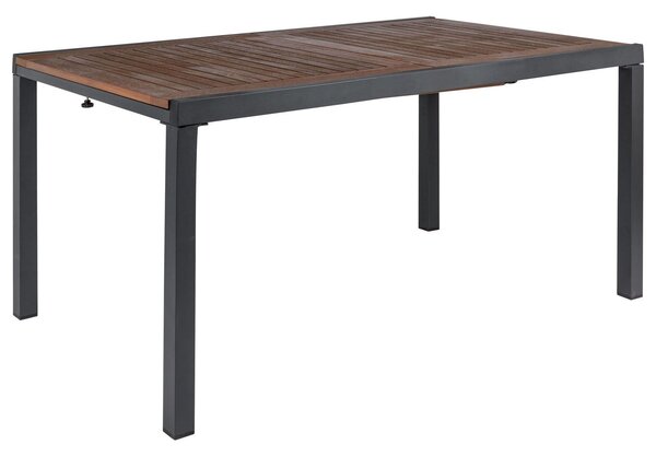 FLORABEST® Rozkladací záhradný stôl, hnedý, 150 – 200 x 90 x 74 cm (100320927)