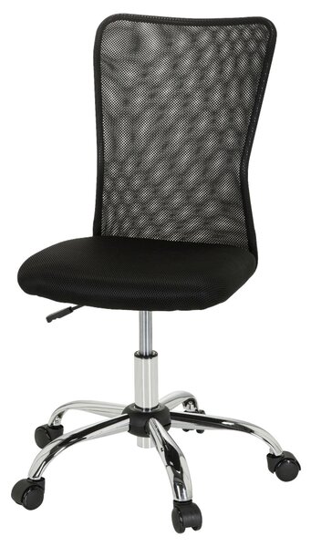 OTOČNÁ STOLIČKA PRE MLÁDEŽ, čierna MID.YOU - Online Only detský nábytok, Online Only