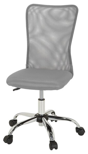 OTOČNÁ STOLIČKA PRE MLÁDEŽ, sivá MID.YOU - Online Only detský nábytok, Online Only