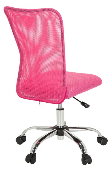 OTOČNÁ STOLIČKA PRE MLÁDEŽ, sieťovina, pink MID.YOU - Detské izby, Online Only