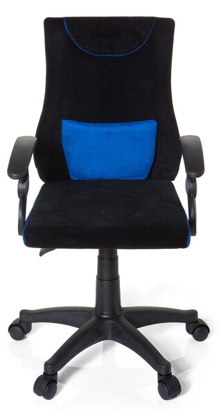 OTOČNÁ STOLIČKA PRE MLÁDEŽ, modrá, čierna MID.YOU - Online Only detský nábytok, Online Only