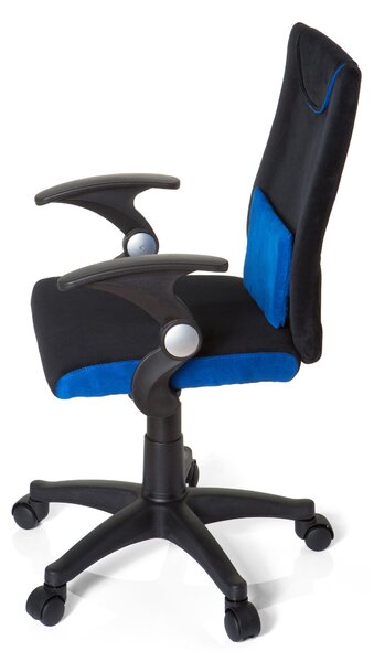 OTOČNÁ STOLIČKA PRE MLÁDEŽ, modrá, čierna MID.YOU - Online Only detský nábytok, Online Only