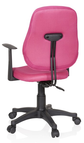 OTOČNÁ STOLIČKA PRE MLÁDEŽ, sivá, pink MID.YOU - Online Only detský nábytok, Online Only