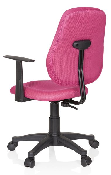 OTOČNÁ STOLIČKA PRE MLÁDEŽ, sivá, pink MID.YOU - Online Only detský nábytok, Online Only