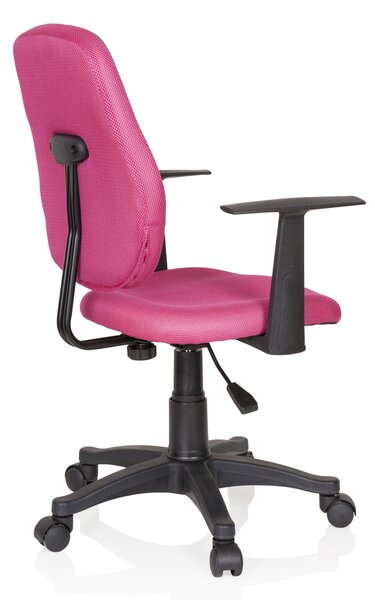 OTOČNÁ STOLIČKA PRE MLÁDEŽ, sivá, pink MID.YOU - Online Only detský nábytok, Online Only