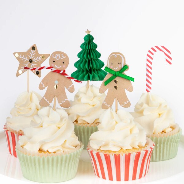 Sada na pečenie cupcakes Gingerbread 24 ks