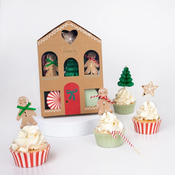 Sada na pečenie cupcakes Gingerbread 24 ks