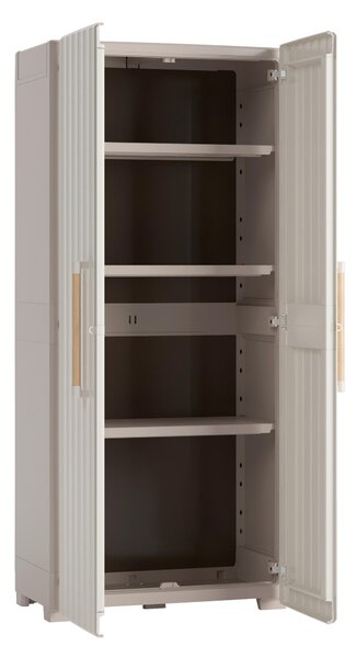 VIACÚČELOVÁ SKRIŇA, piesková, béžová, 80/180/45 cm MID.YOU - Online Only drobný nábytok, Online Only
