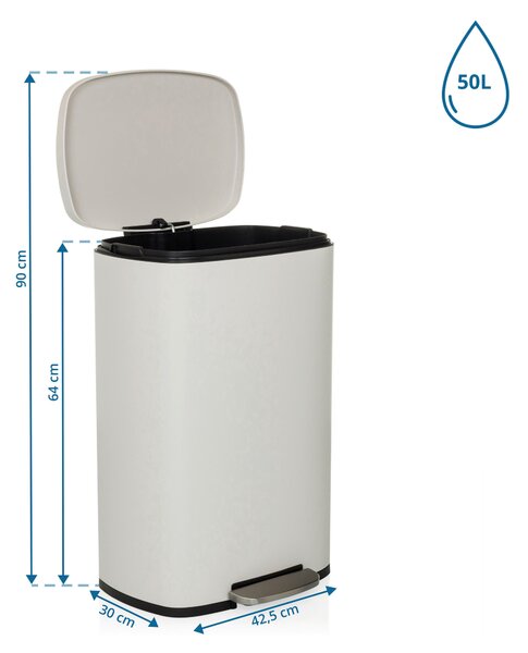 KÔŠ NA ODPADKY 50 l MID.YOU - Vybavenie kuchyne, Online Only
