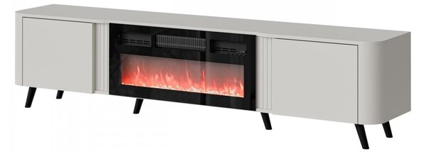Mirjan24 TV skrinka s krbom Newort 200 EF, Farby: kašmír matný 5903211369346