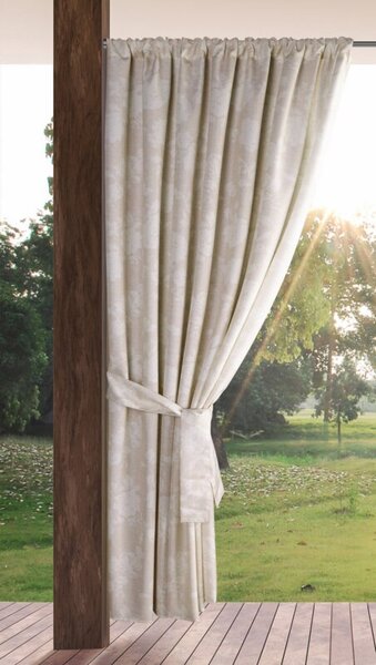 Metráž HOTOVÝ ZÁVES GARDEN15 155X200 CM PÚDROVÝ