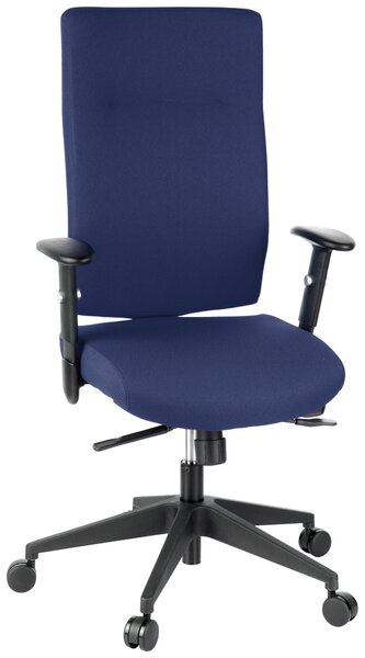 OTOČNÁ STOLIČKA, plochá tkanina, tmavomodrá MID.YOU - Online Only kancelárie, Online Only