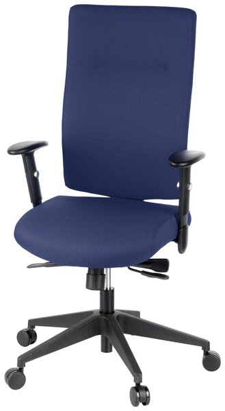 OTOČNÁ STOLIČKA, plochá tkanina, tmavomodrá MID.YOU - Online Only kancelárie, Online Only