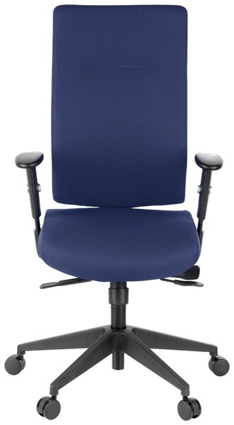 OTOČNÁ STOLIČKA, plochá tkanina, tmavomodrá MID.YOU - Online Only kancelárie, Online Only