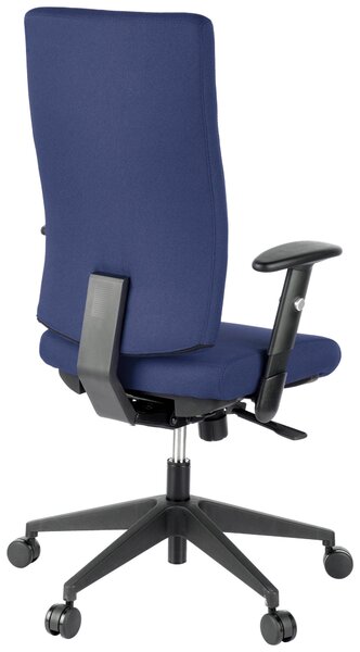 OTOČNÁ STOLIČKA, plochá tkanina, tmavomodrá MID.YOU - Online Only kancelárie, Online Only