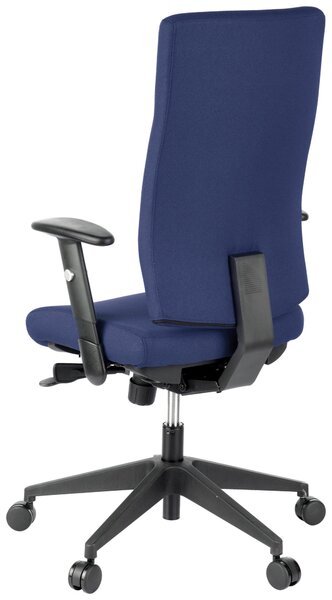OTOČNÁ STOLIČKA, plochá tkanina, tmavomodrá MID.YOU - Online Only kancelárie, Online Only