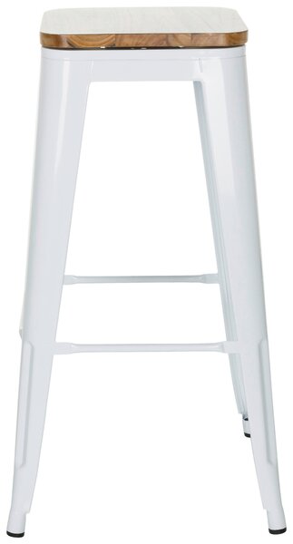BAROVÁ STOLIČKA, biela MID.YOU - Barový nábytok, Online Only
