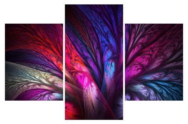 Abstraktný obraz stromu (90x60 cm)