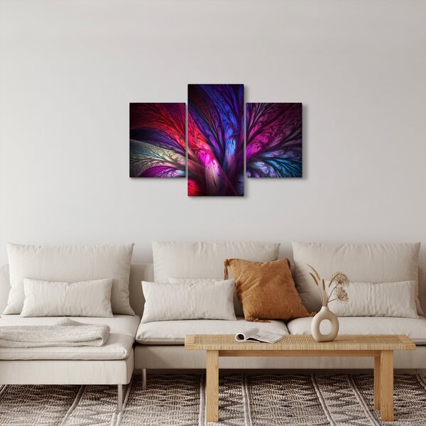 Abstraktný obraz stromu (90x60 cm)