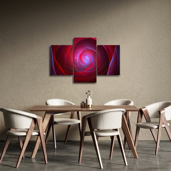 Abstraktný obraz očí (90x60 cm)
