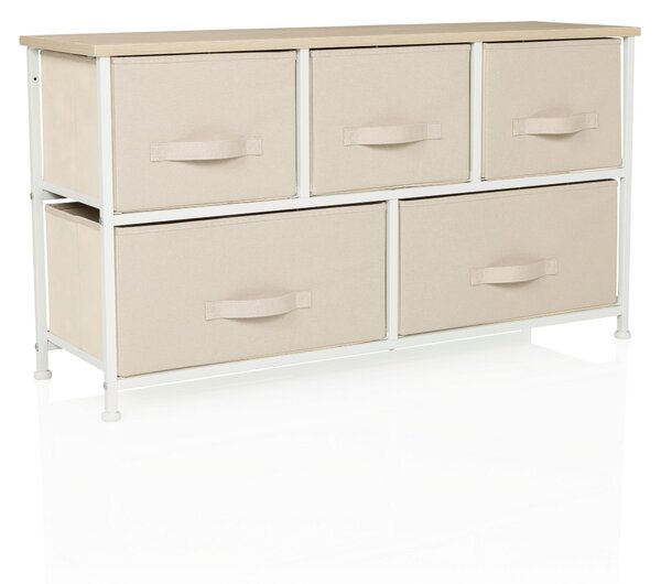 KOMODA, béžová, 100/55/30 cm MID.YOU - Komody, Online Only