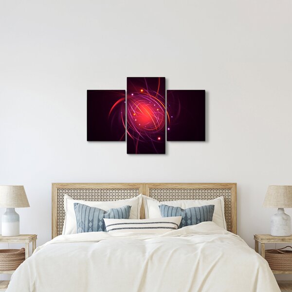 Moderný obraz abstrakcie (90x60 cm)