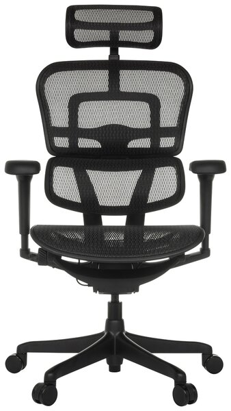 OTOČNÁ STOLIČKA, sieť, čierna MID.YOU - Online Only kancelárie, Online Only