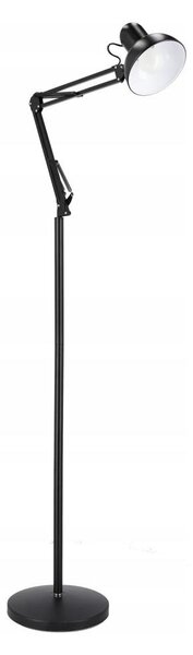 Stojacia lampa 1xE27/40W/230V čierna