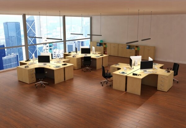 LED luster na lanku LED/44W/230V 3000K 120 cm čierny