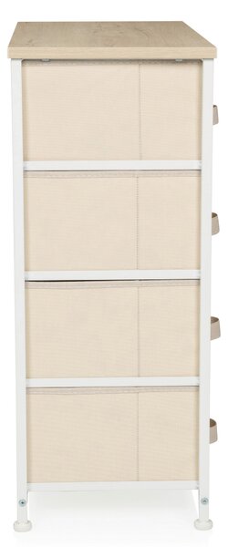 KOMODA, béžová, 63,5/73/30 cm MID.YOU - Komody, Online Only