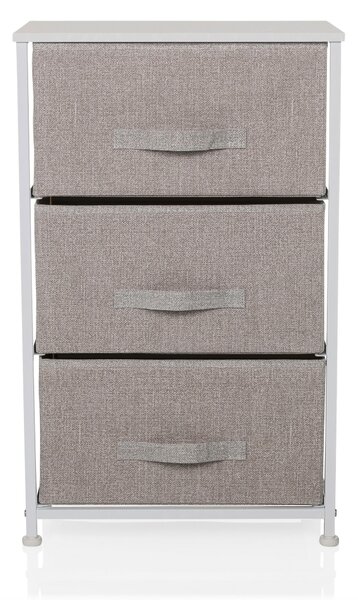 KOMODA, sivá, 45/73/30 cm MID.YOU - Komody, Online Only
