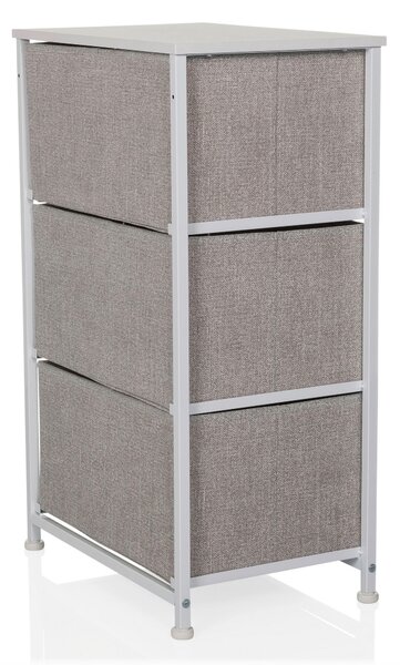 KOMODA, sivá, 45/73/30 cm MID.YOU - Komody, Online Only