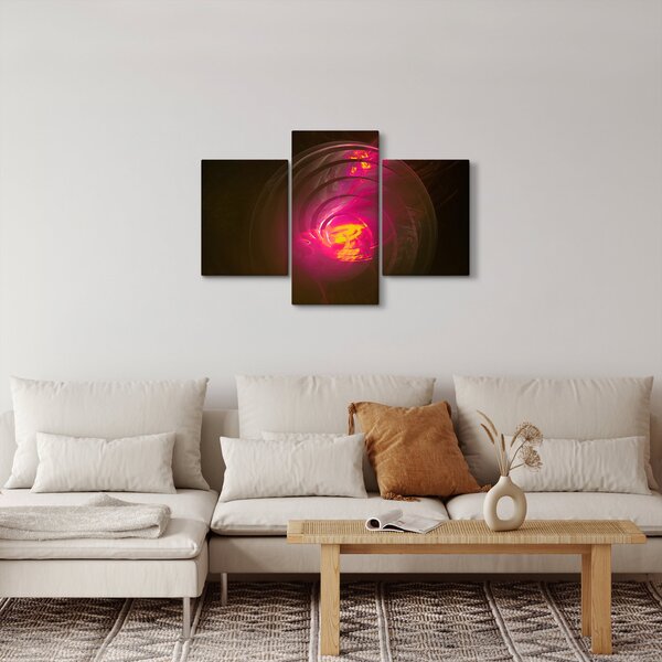 Obraz - abstrakcie špirály (90x60 cm)