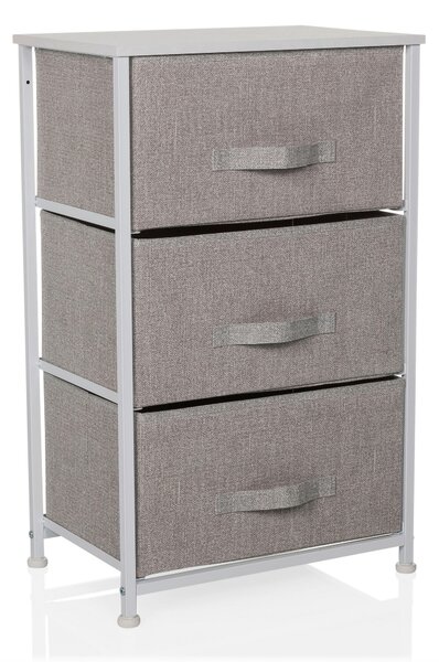 KOMODA, sivá, 45/73/30 cm MID.YOU - Komody, Online Only